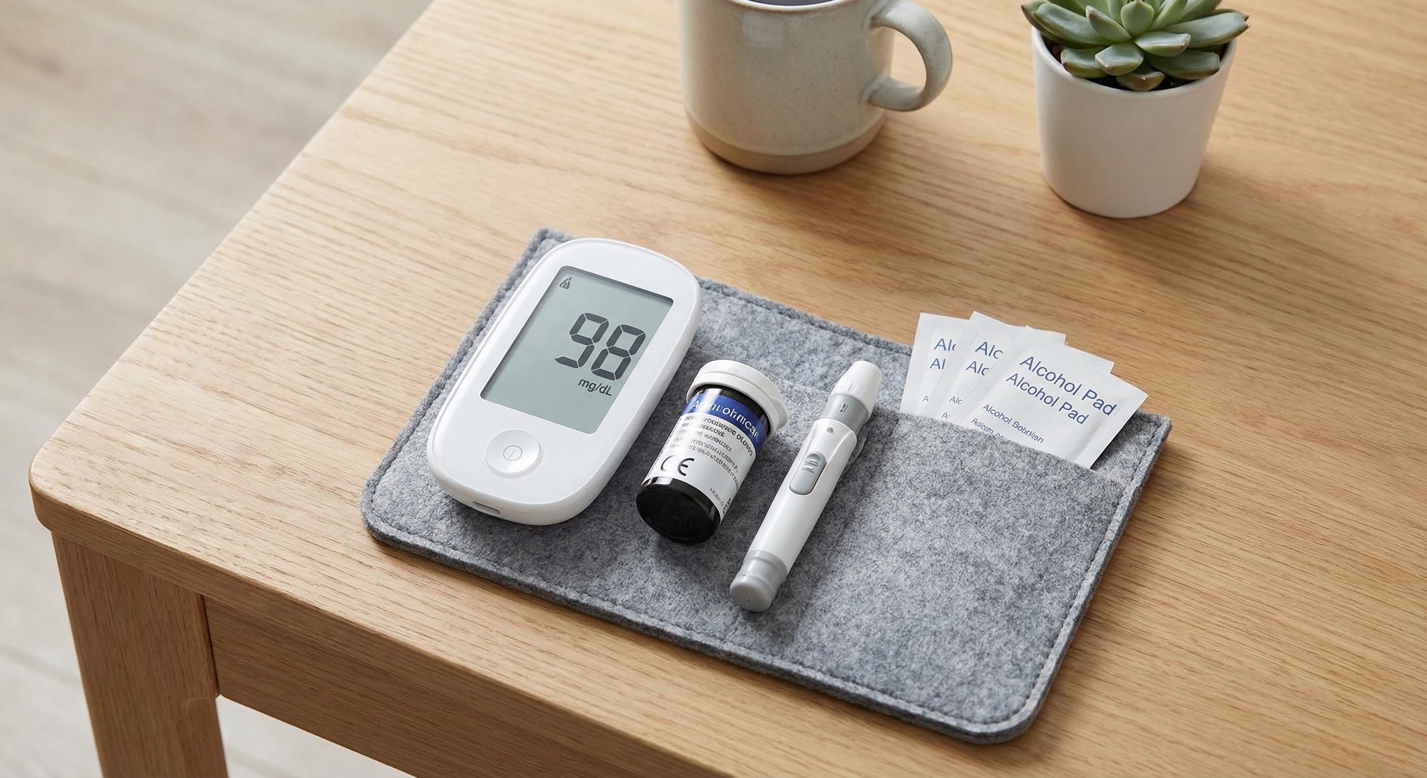 Clean home medical testing kit